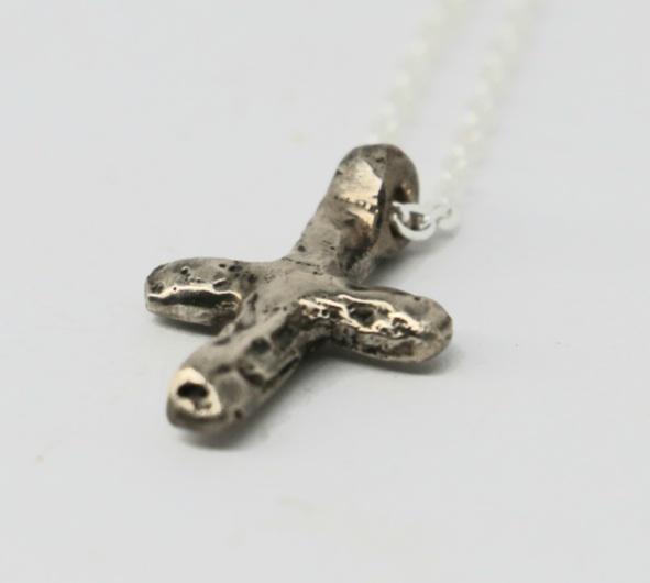 Silver Cross necklace
