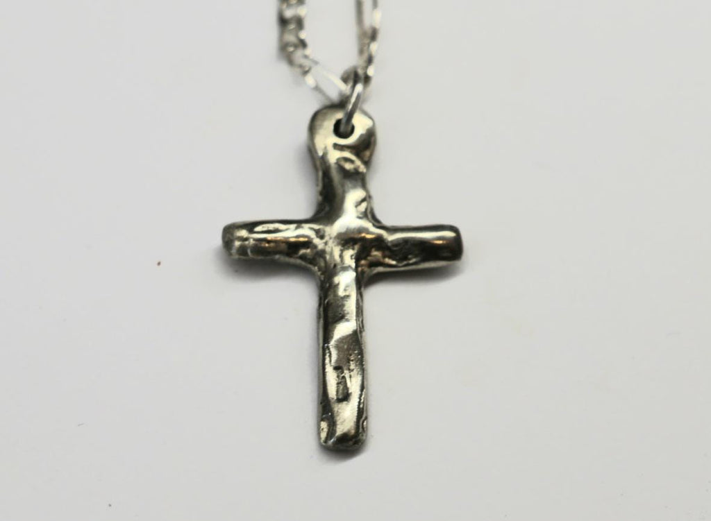 Silver Cross necklace