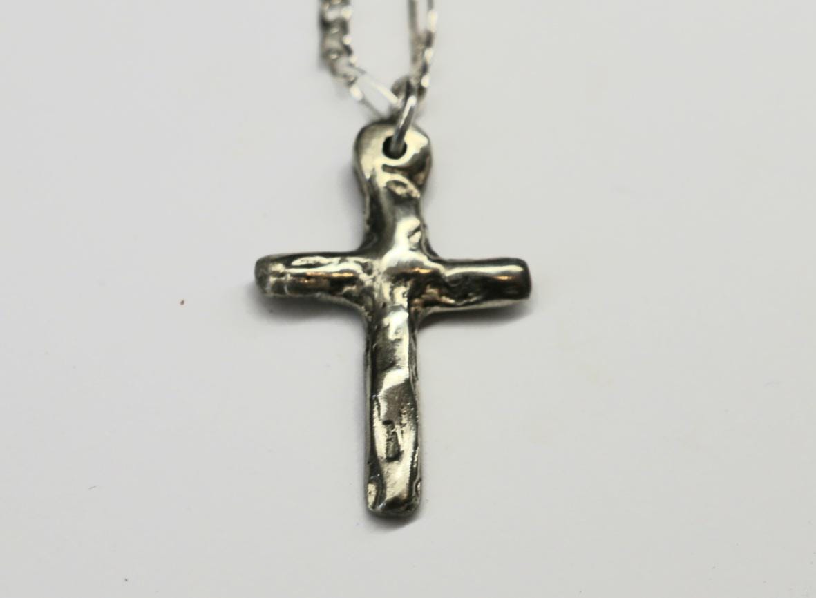Silver Cross necklace