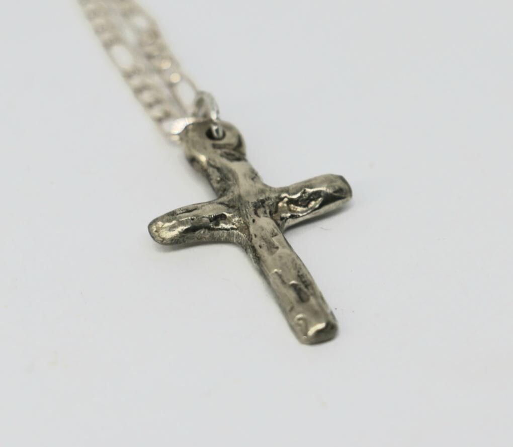 Silver Cross necklace