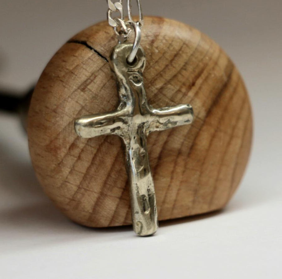 Silver Cross necklace