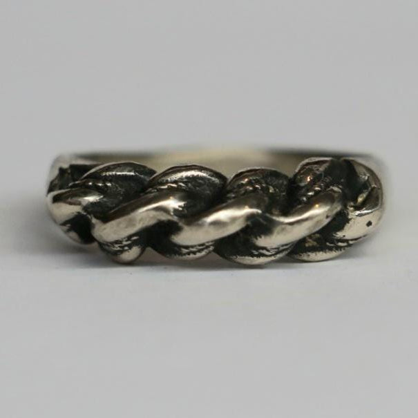 Silver Latvian ring band 9.5US