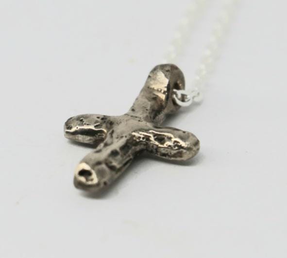 Silver Cross necklace