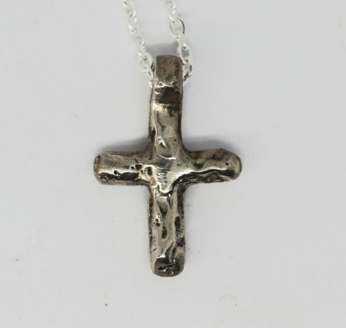 Silver Cross necklace