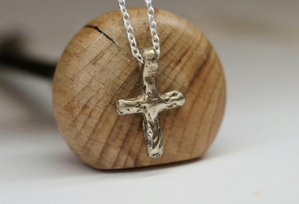 Silver Cross necklace