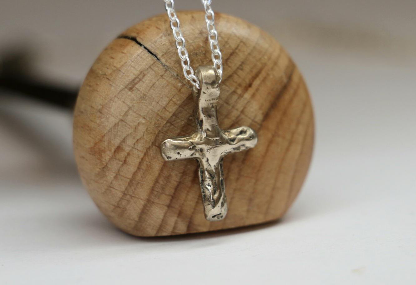 Silver Cross necklace