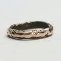 Molten Copper ring size 6.5