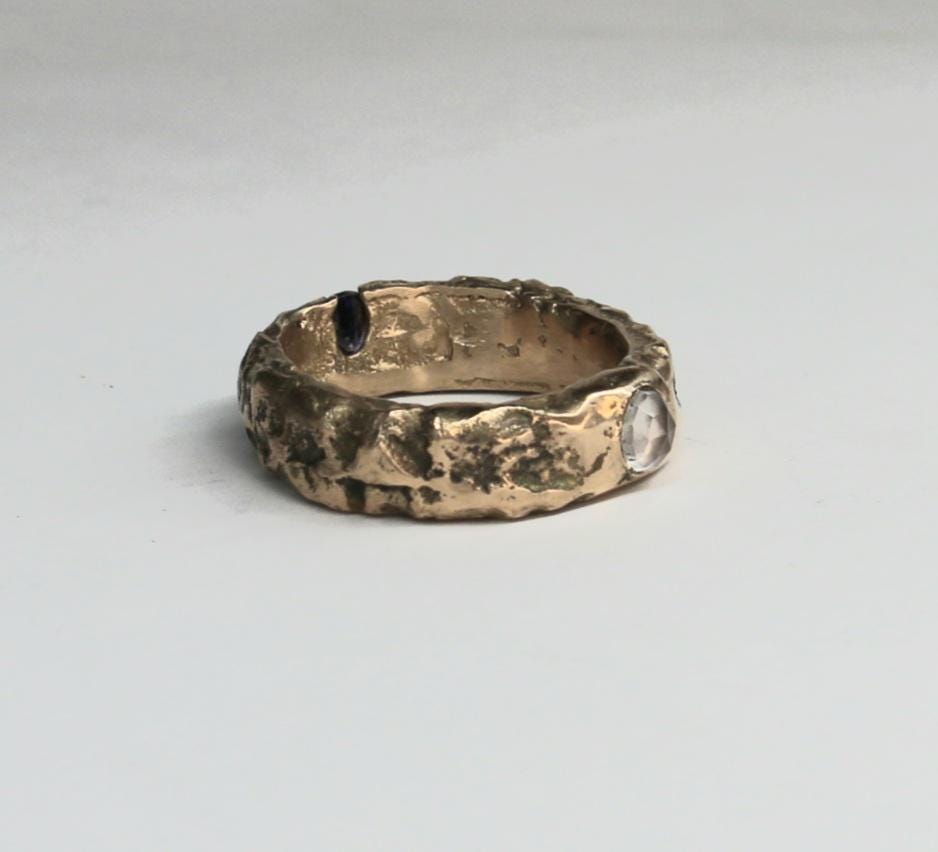 Reversable Bronze Ring size 10.5