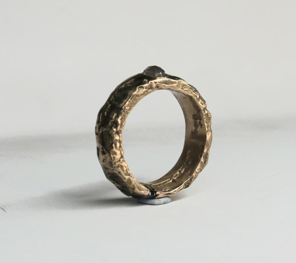 Reversable Bronze Ring size 10.5