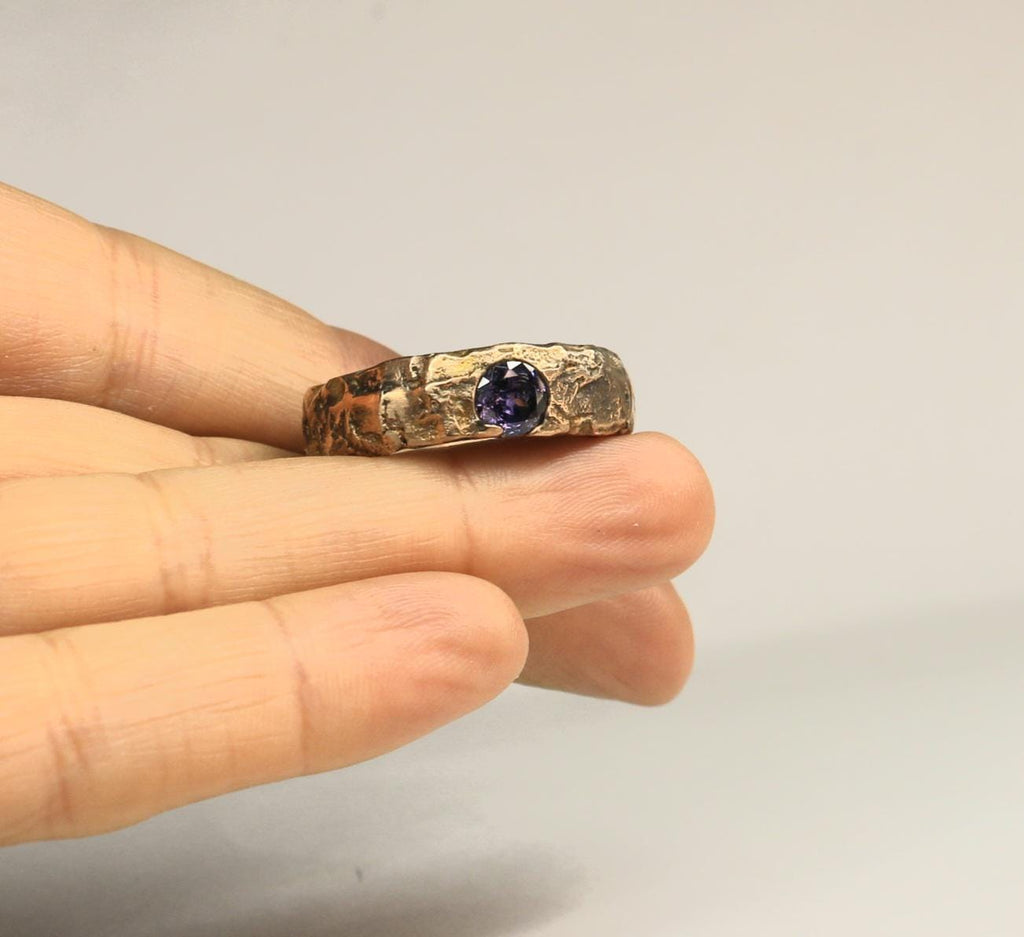 Reversable Bronze Ring size 10.5