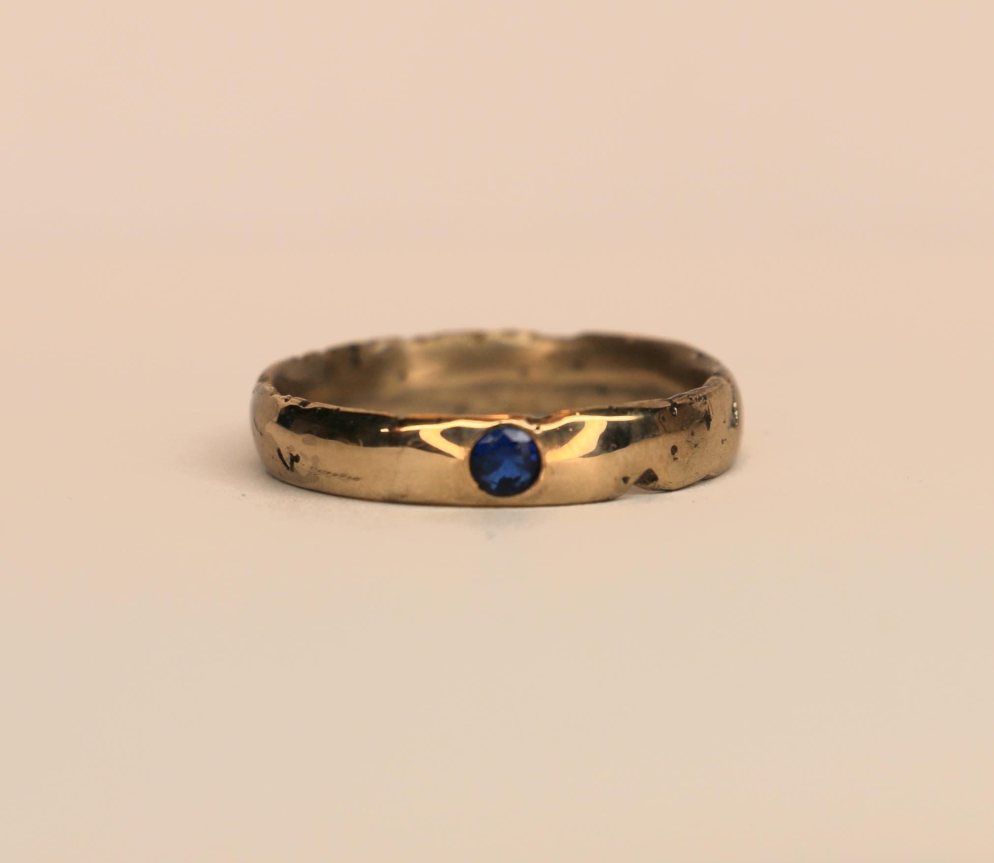 Blue Sapphire ring size 9