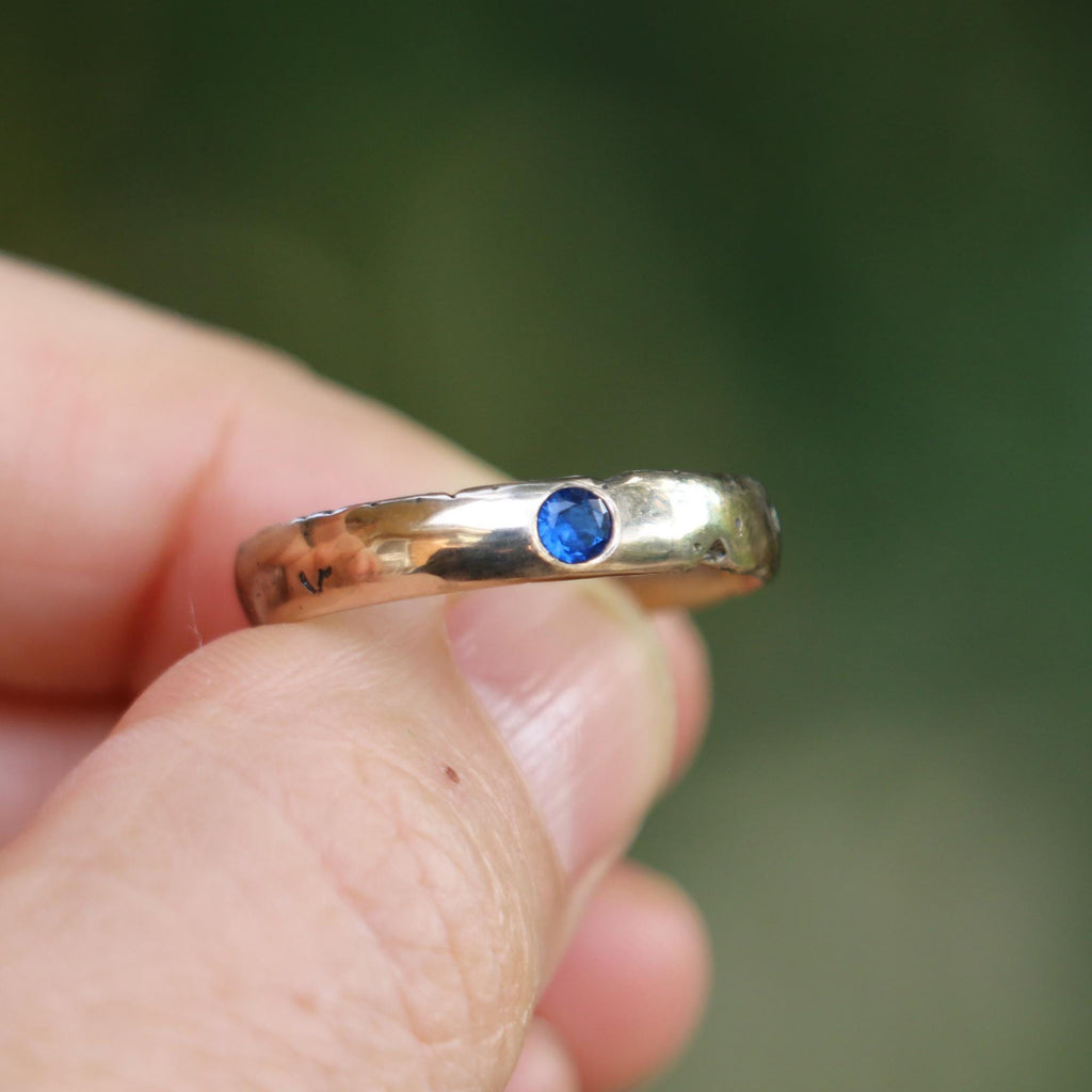 Blue Sapphire ring size 9